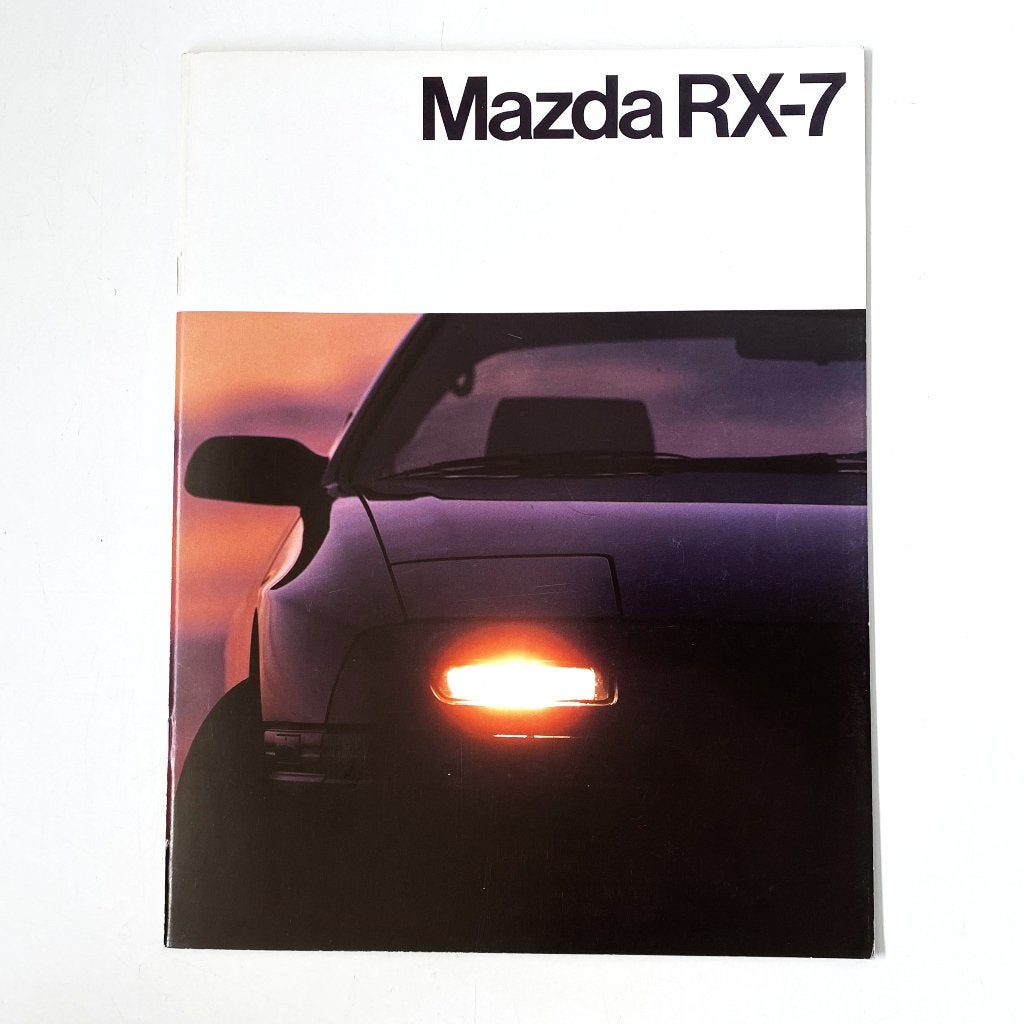 Mazda RX-7 brochure 1986, Boeken, Verzenden, Zo goed als nieuw, Mazda