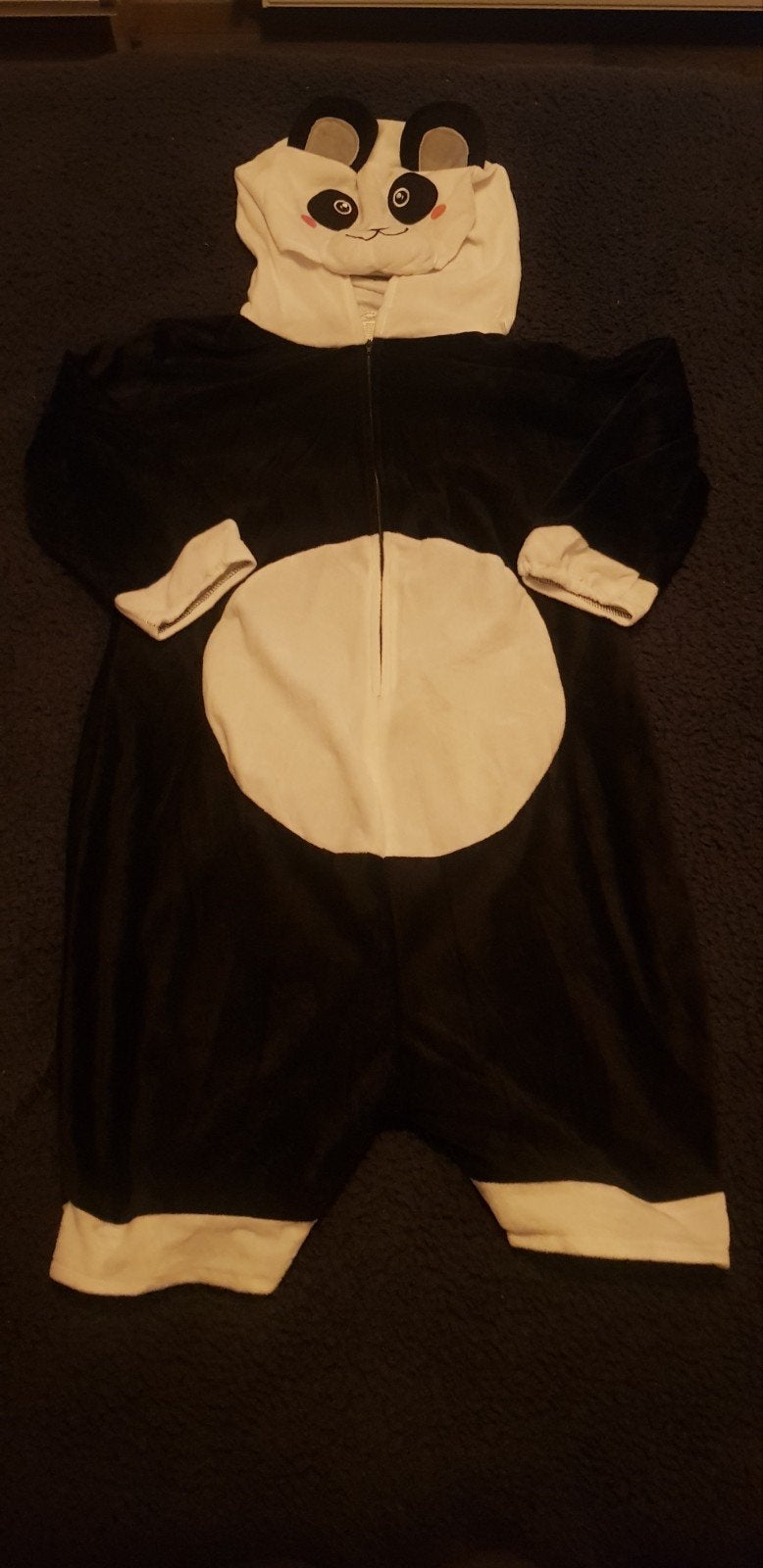 Panda Kostuum Jumpsuit Vrouw - Maat L (valt klein), Carnaval, Maat 42/44 (L), Ophalen of Verzenden, Zo goed als nieuw