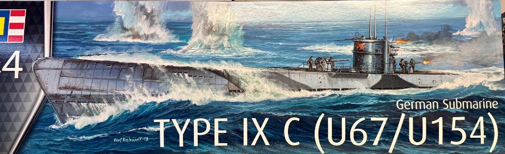 Coelianmodels, Revell 05166, U-boot Type IX C, 1/72, € 99,99, Ophalen, Nieuw, 1:50 tot 1:200, Revell