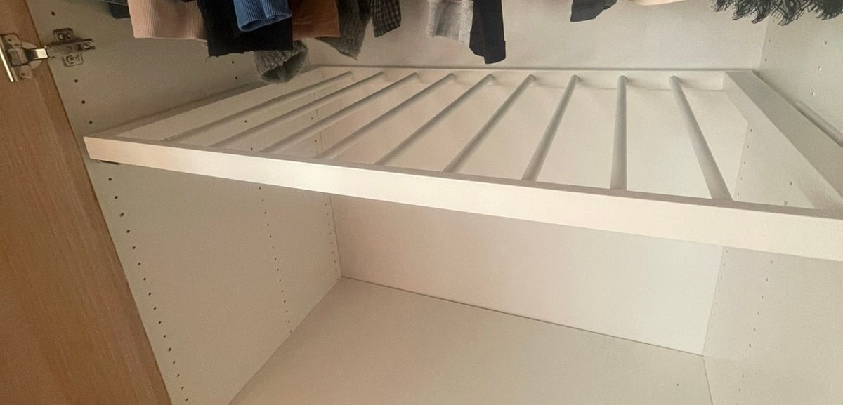 Uittrekbare broekhanger/rek, Ophalen, Nieuw