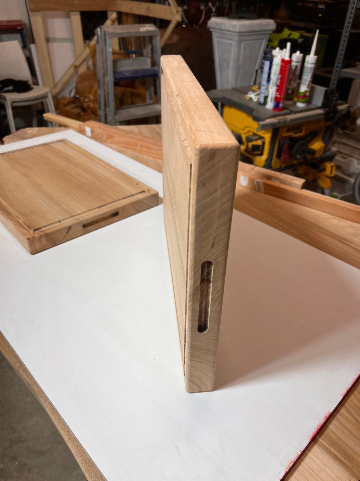 Iep houten snijplanken 2x, Ophalen, Hout, Snij-/serveerplank, Nieuw