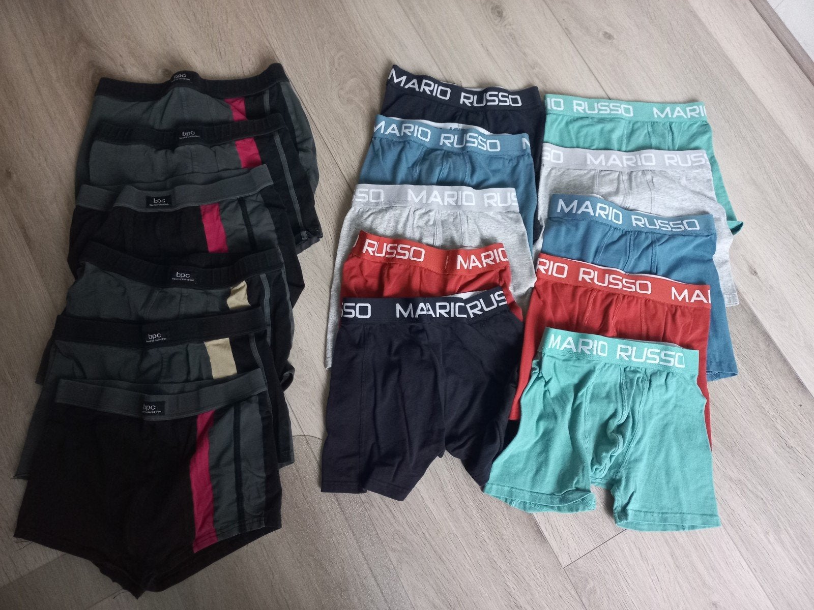 16 boxers maat s zgan, Kleding | Heren, Ophalen of Verzenden, Meerkleurig, Mario roso en bonprix, Boxer
