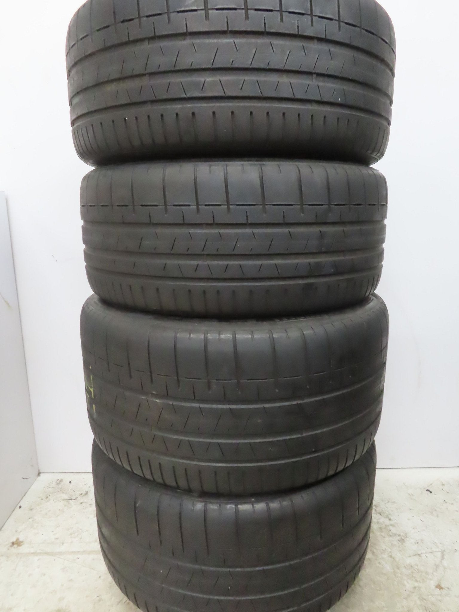 Originele Porsche 992 911 Turbo S 21 inch velgen zomerbanden, Gebruikt, 255 mm, -, -