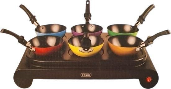 Prima Donna - Gourmetset - Wokset - Met Crepe Gedeelte, Ophalen of Verzenden, Zo goed als nieuw
