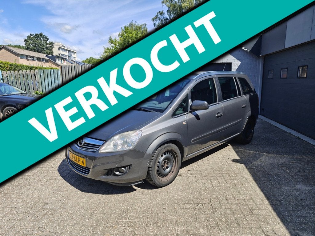 Opel Zafira 1.8 Cosmo, Airco,7 persoons,Pakeersensoren,Trekh, Auto's, Voorwielaandrijving, Gebruikt, 4 cilinders, Electronic Stability Program (ESP)