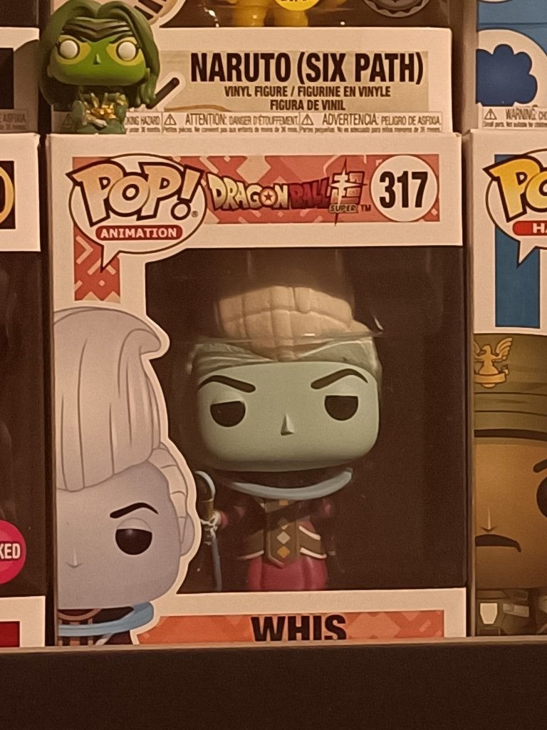 Funko Pop! Dragon Ball Super Whis #317, Ophalen of Verzenden, Nieuw