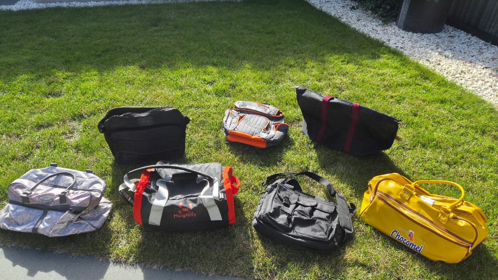 Diverse tassen: sport, reizen, school - Gebruikt, Ophalen, Gebruikt, 30 cm of meer, Minder dan 35 cm