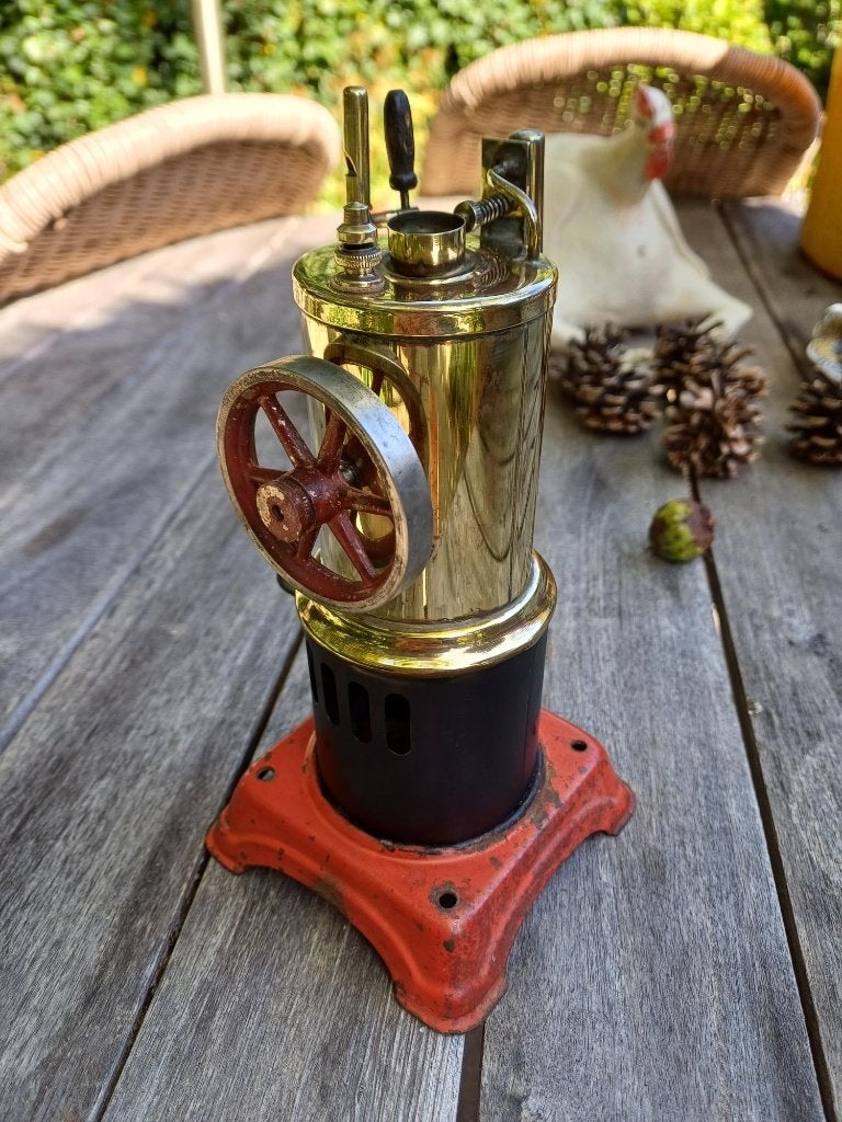 Vintage stoommachine, Antiek en Kunst, Antiek | Speelgoed, Ophalen of Verzenden