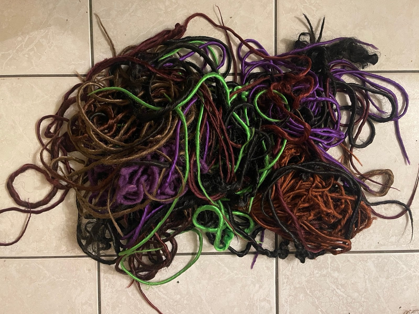Dreadlocks nieuw en gebruikt, Ophalen, Gebruikt