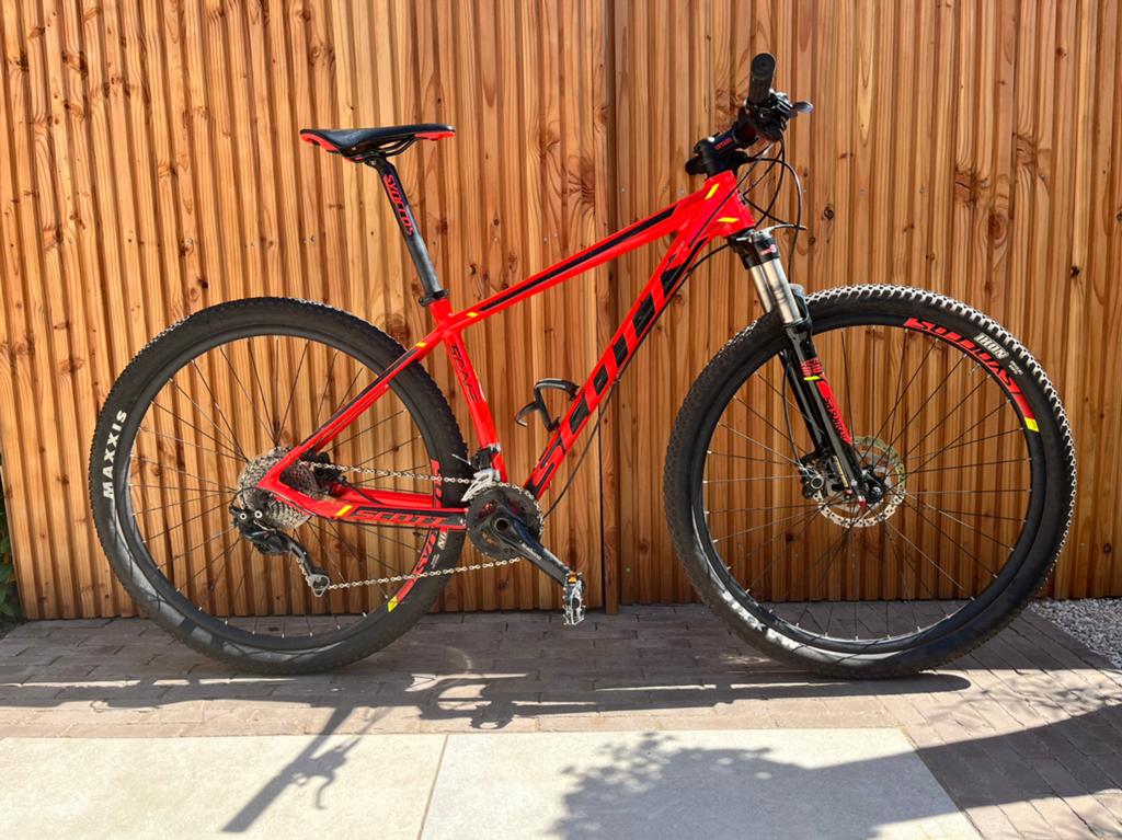 Scott Scale 970 Mountainbike 29 inch Shimano Deore maat M, Hardtail, Heren, Zo goed als nieuw, Schijfrem