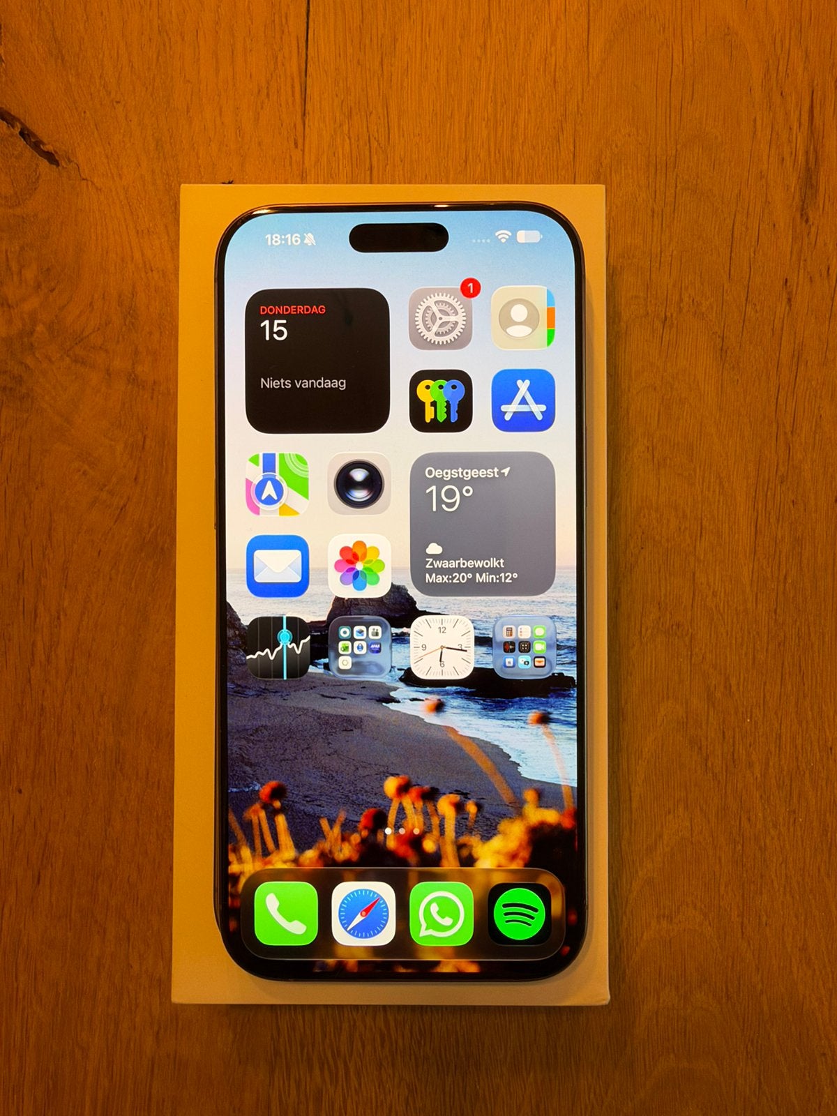 iPhone 16 pro max - 265gb, Telecommunicatie, 94 %, IPhone 16 Pro Max, Zo goed als nieuw, Zonder simlock