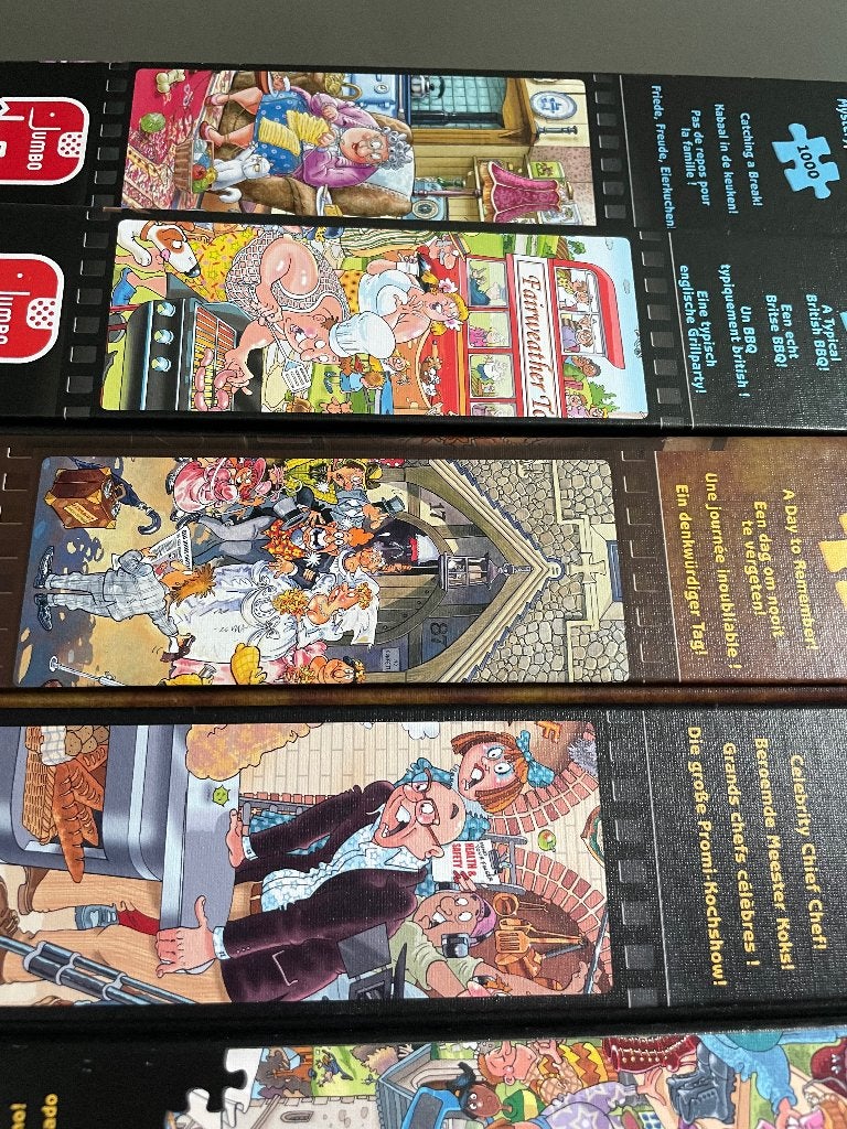 puzzels, Ophalen, 500 t/m 1500 stukjes, Zo goed als nieuw, Legpuzzel