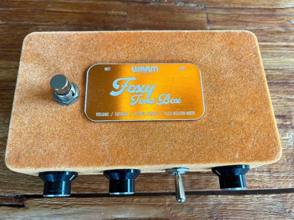 Warm Audio Foxy Tone Box fuzz octave, Ophalen of Verzenden, Zo goed als nieuw, Distortion, Overdrive of Fuzz