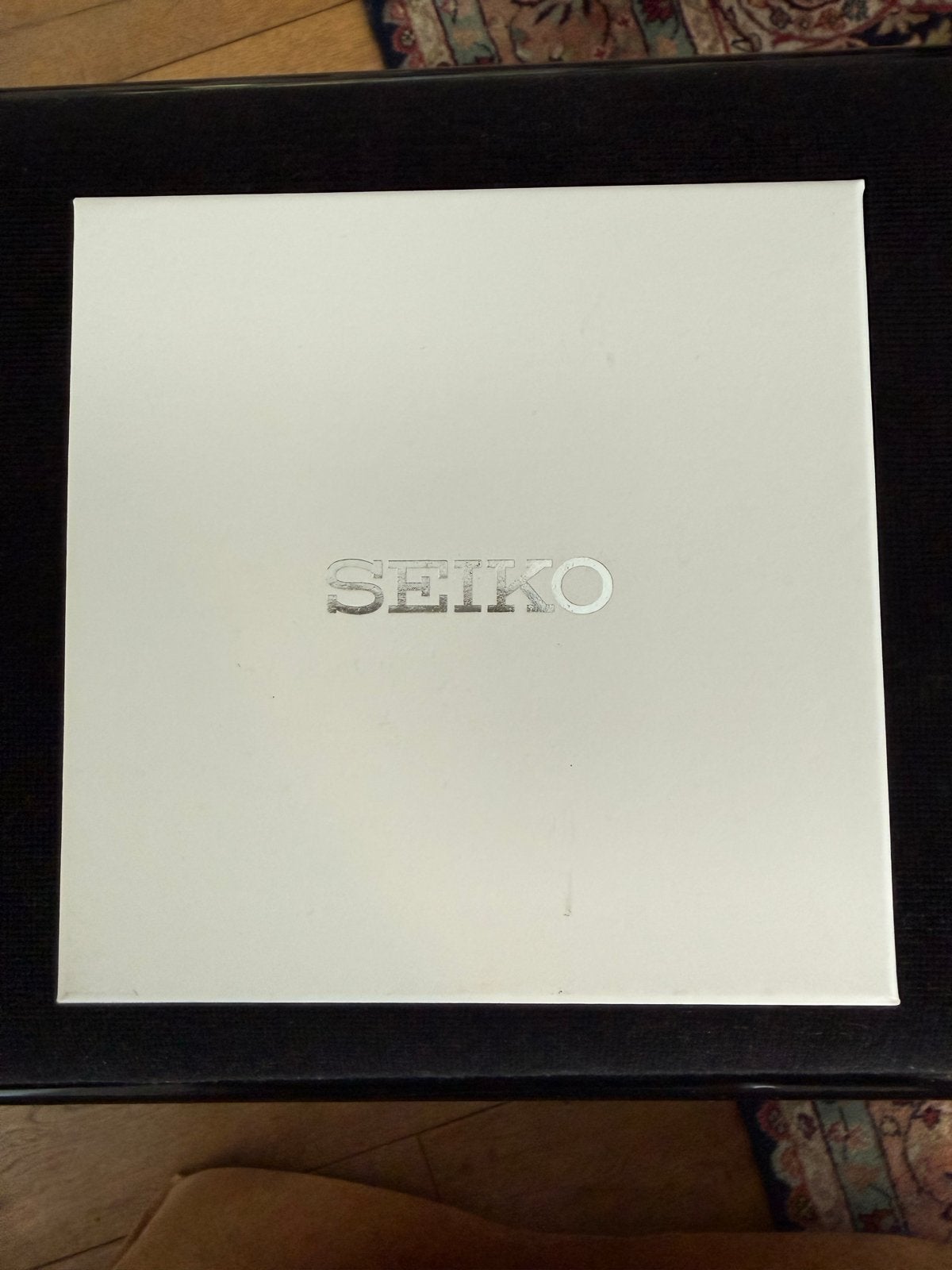 Seiko Presage Zen Garden SRPG25J1 Automaat - Zo goed als nie, Seiko, Leer, Staal, Polshorloge