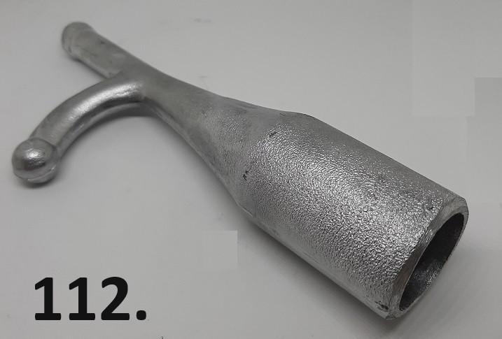 112 Losse alu bootshaak voor pikhaak. € 7,95, Watersport en Boten, Ophalen of Verzenden, Nieuw, Overige typen