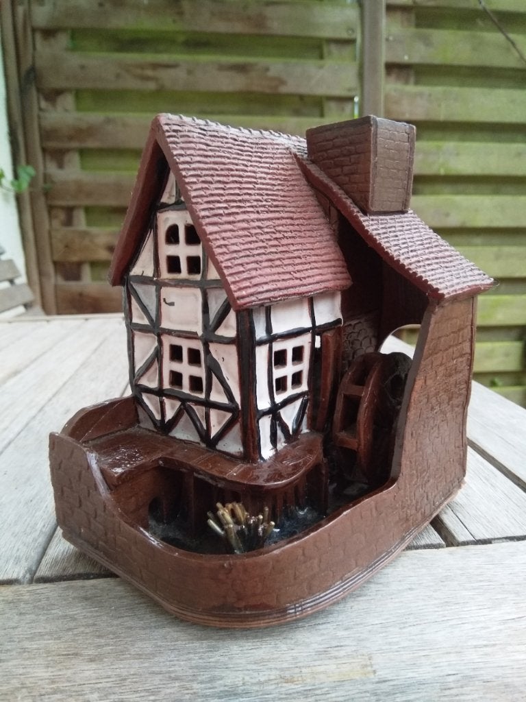 aardewerk huisje Litouws handwerk keramiek, Ophalen of Verzenden