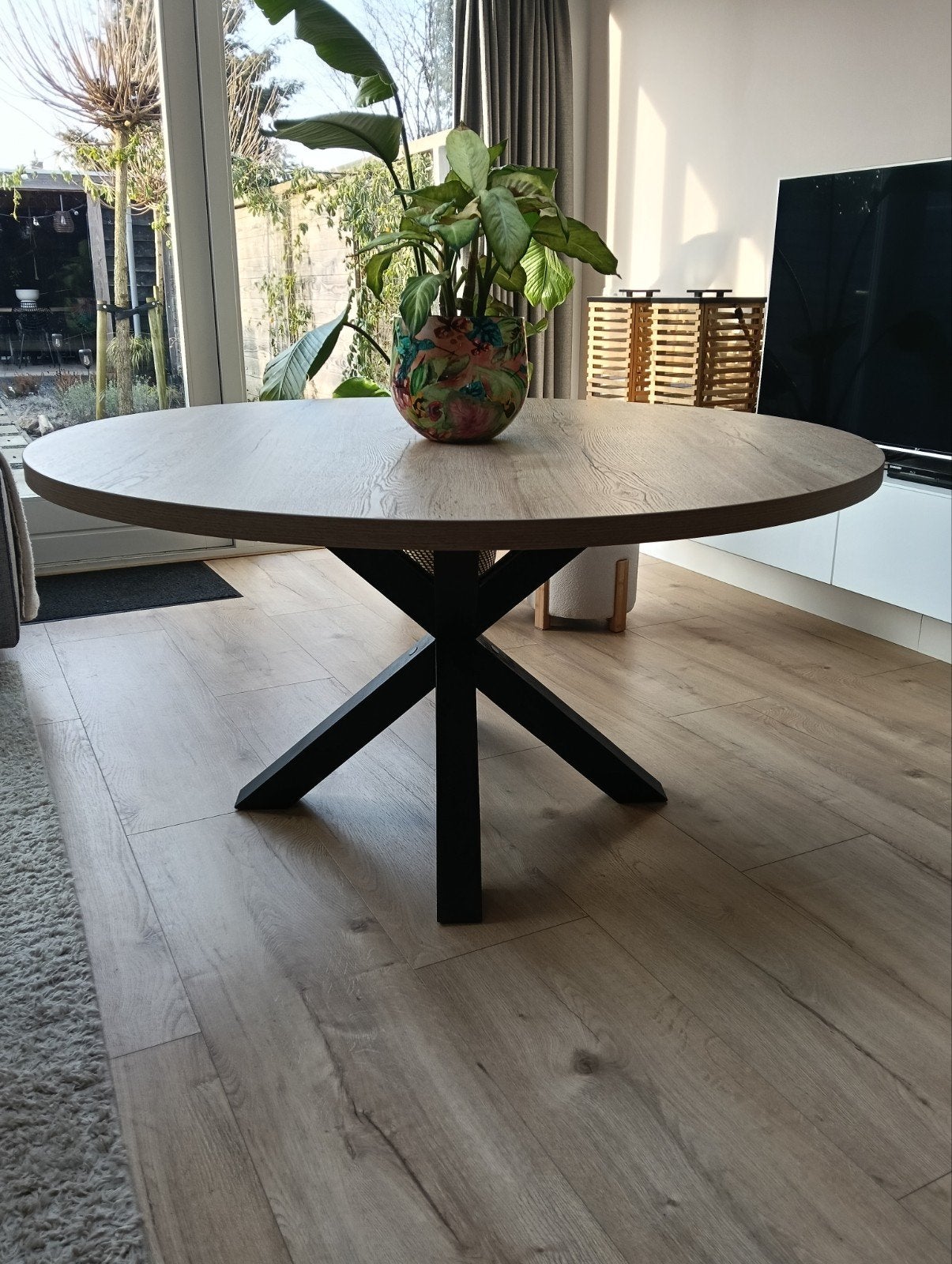 Eettafel, Huis en Inrichting, Ophalen, Nieuw, Vijf personen of meer, 100 tot 150 cm