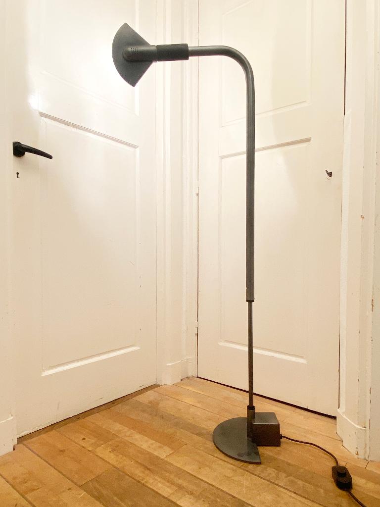 Bilumen Memphis Design 80s Hans von Klier Flopy vloerlamp, Ophalen, Gebruikt, 100 tot 150 cm, Memphis