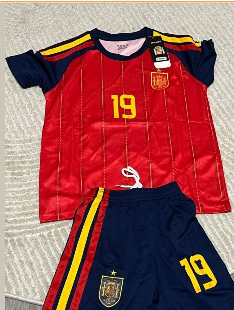 Nieuw Spanje voetbaltenue Lamine Yamal, Ophalen of Verzenden, Nieuw, Jongen of Meisje