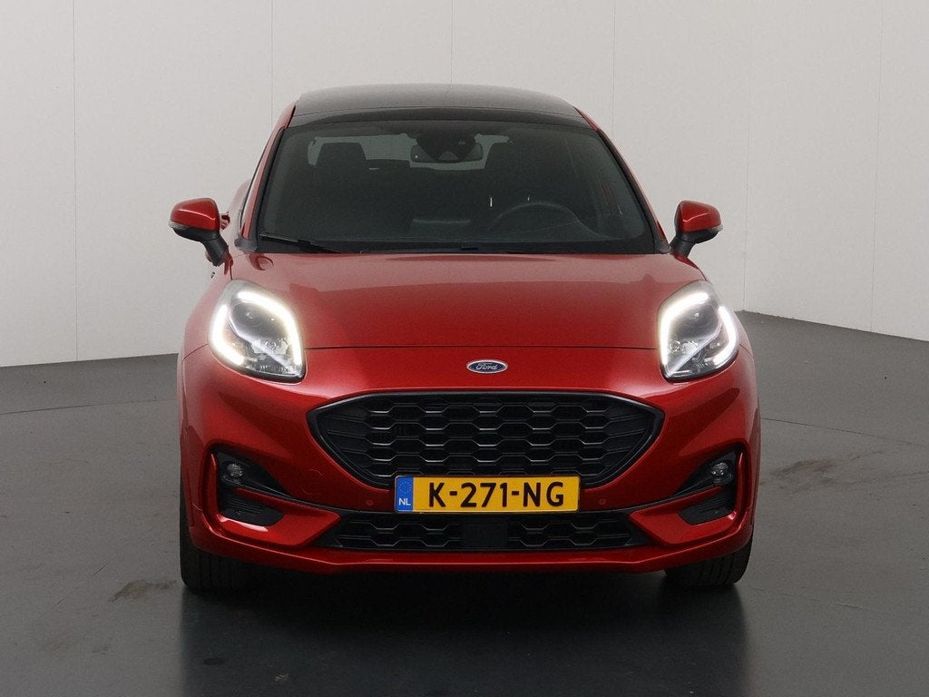 Ford Puma 1.0 EcoBoost Hybrid ST-Line X | Panoramadak | Trek, Auto's, Ford, Voorwielaandrijving, 125 pk, Automatische klimaatregeling