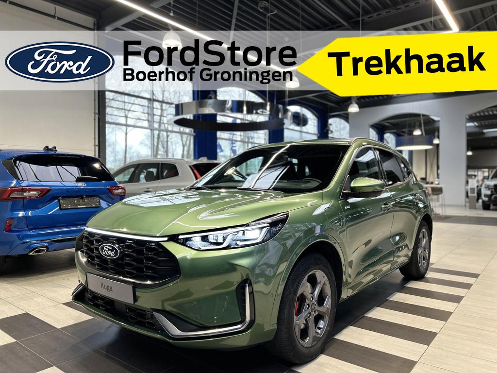 Ford Kuga 2.5 PHEV 243 pk ST-Line X | Trekhaak I AGR stoelen, Auto's, Ford, Bedrijf, Te koop, Kuga, 360° camera, ABS, Achteruitrijcamera