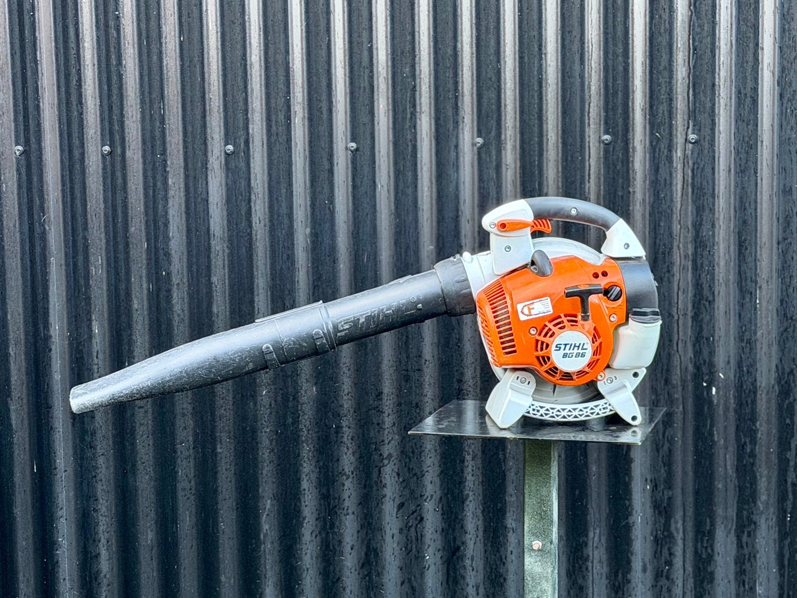 Goedwerkende Stihl BG 86 Bladblazer handblazer op benzine, Tuin en Terras, Bladblazers, Zo goed als nieuw, Handgedragen, Benzine