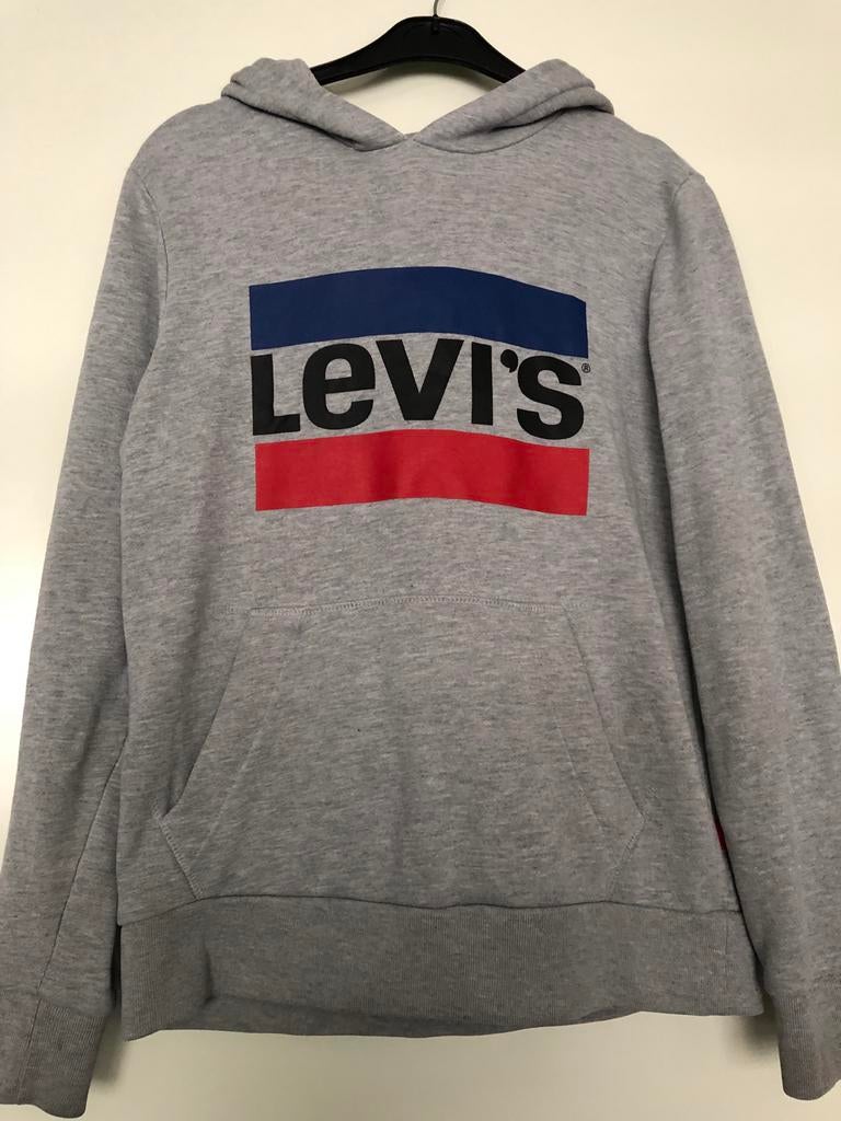 Levi's Sweater - Comfortabele Hoodie sweater maat 164, Kinderen en Baby's, Kinderkleding | Maat 164, Ophalen of Verzenden, Zo goed als nieuw