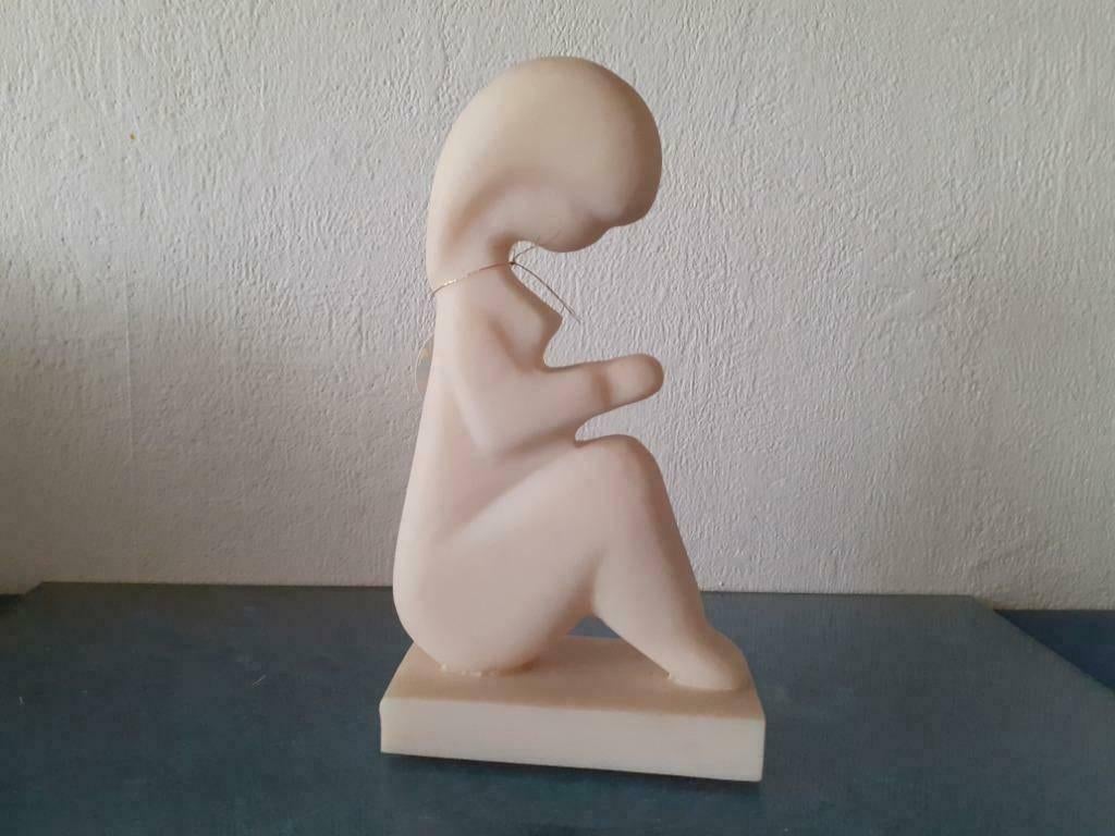 Vrouw beeld, Antiek en Kunst, Kunst | Beelden en Houtsnijwerken, Ophalen of Verzenden