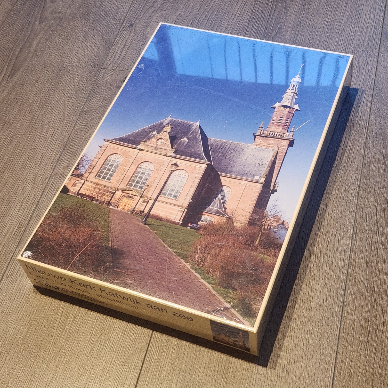 Nieuwe Kerk Katwijk aan Zee Puzzel 1000 stukjes, Ophalen of Verzenden, 500 t/m 1500 stukjes, Nieuw, Legpuzzel