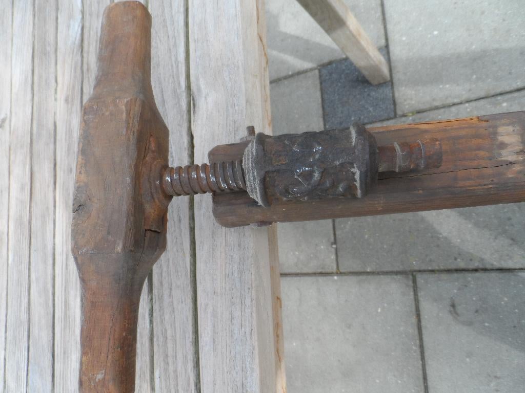 Antieke lijmklem, Antiek en Kunst, Ophalen