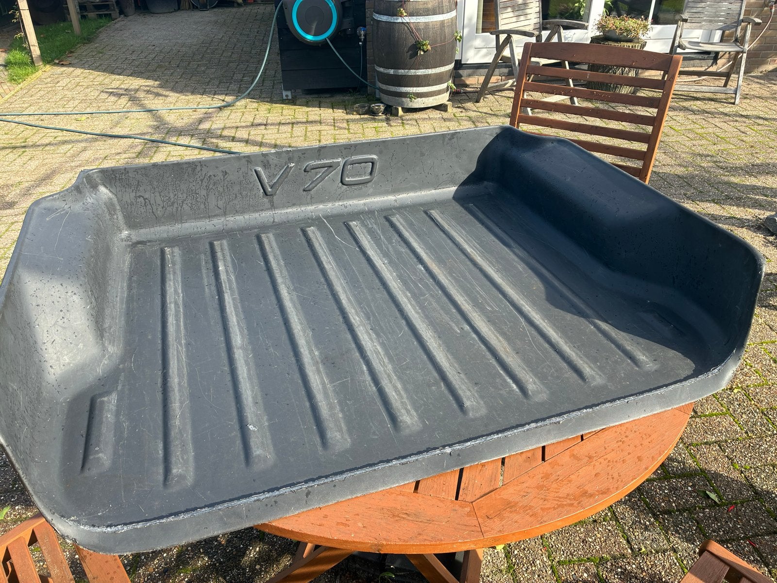 Originele Volvo V70 kofferbakmat / beschermbak, Ophalen, Gebruikt