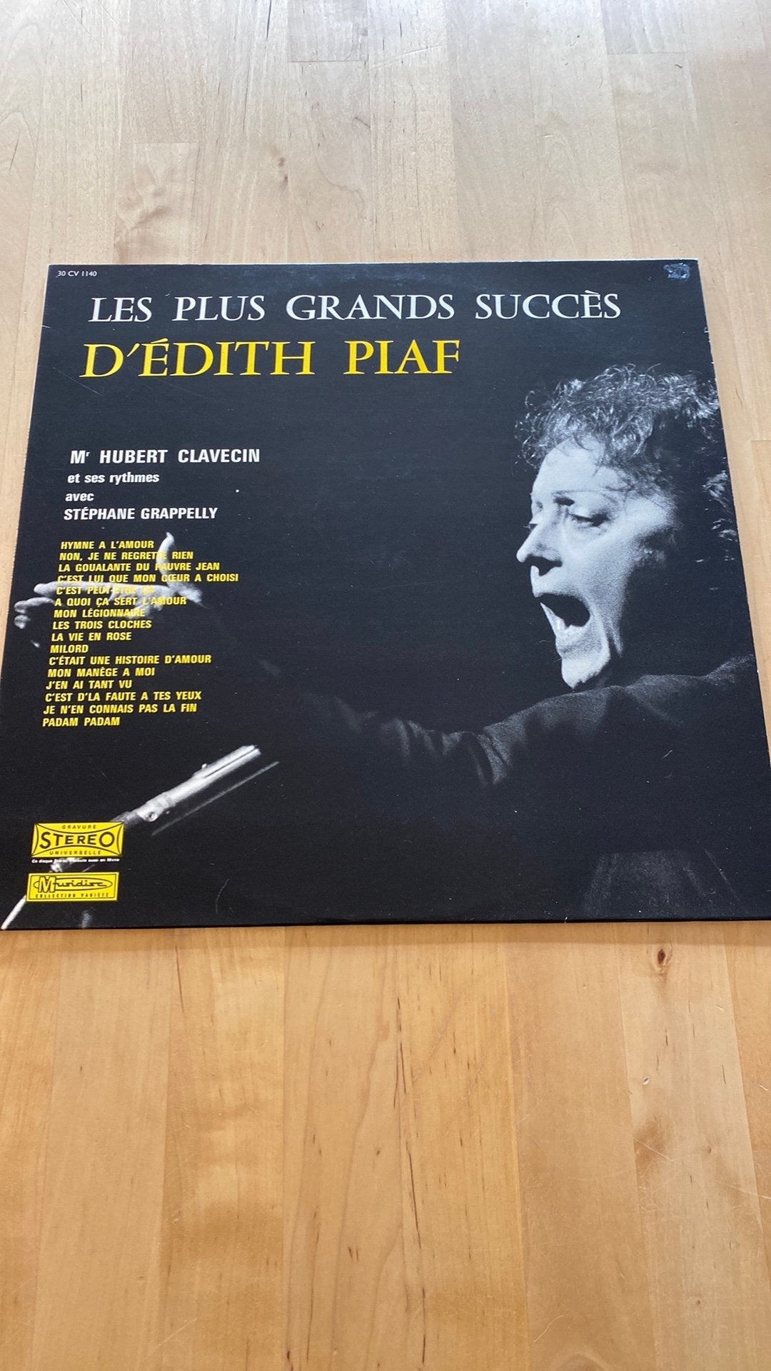 Vinyl lp Edith Piaf - Les plus grands succes, Ophalen of Verzenden, Zo goed als nieuw, 12 inch