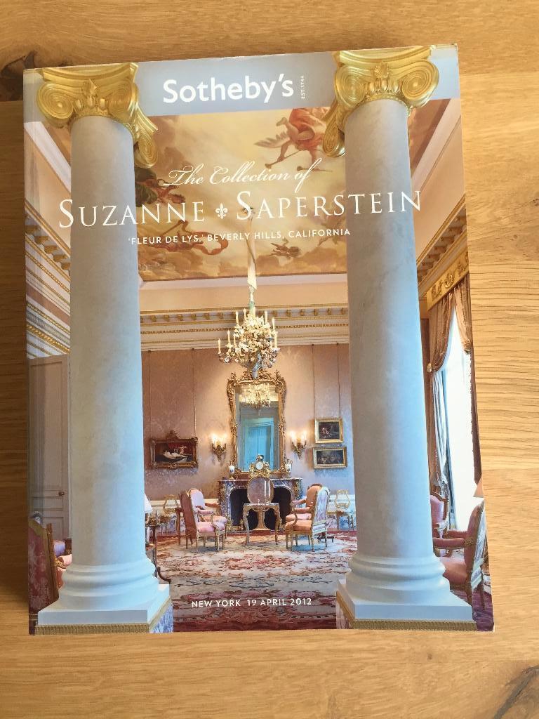 Sotheby’s The Collection of Suzanne  Saperstein uitgave 2012, Sothebey's, Ophalen of Verzenden, Zo goed als nieuw, Overige onderwerpen