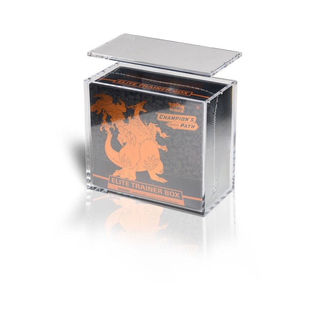 Actie! Pokémon Acryl Cases | ETB, Booster Box, Upc, Display!, Ophalen of Verzenden, Nieuw, Overige typen