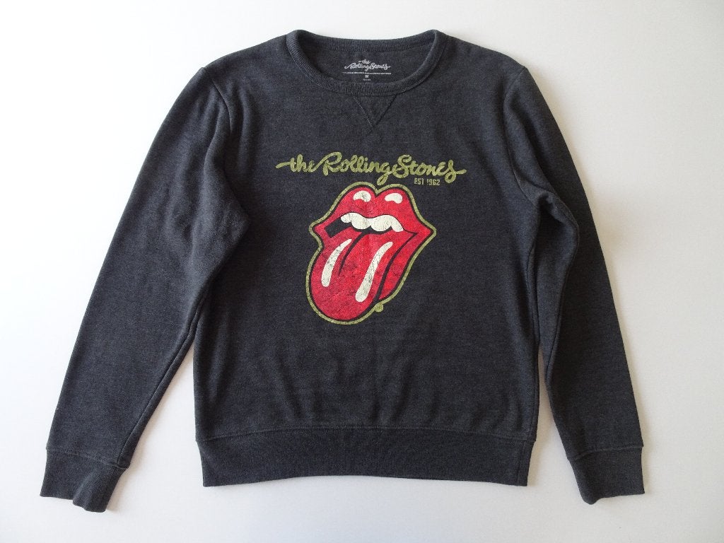 2018 The Rolling Stones sweater M, Ophalen of Verzenden, Zo goed als nieuw, Grijs