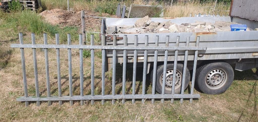 Hekwerk in prijs verlaagd!!, Ophalen, Met poort, Gebruikt, Spijlenhekwerk