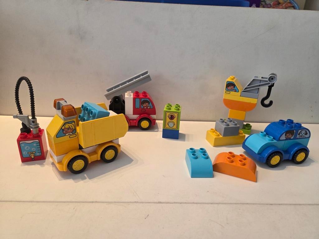Lego Duplo 10816 - Mijn Eerste Vrachtwagens en Trucks, Ophalen of Verzenden, Zo goed als nieuw, Overige typen