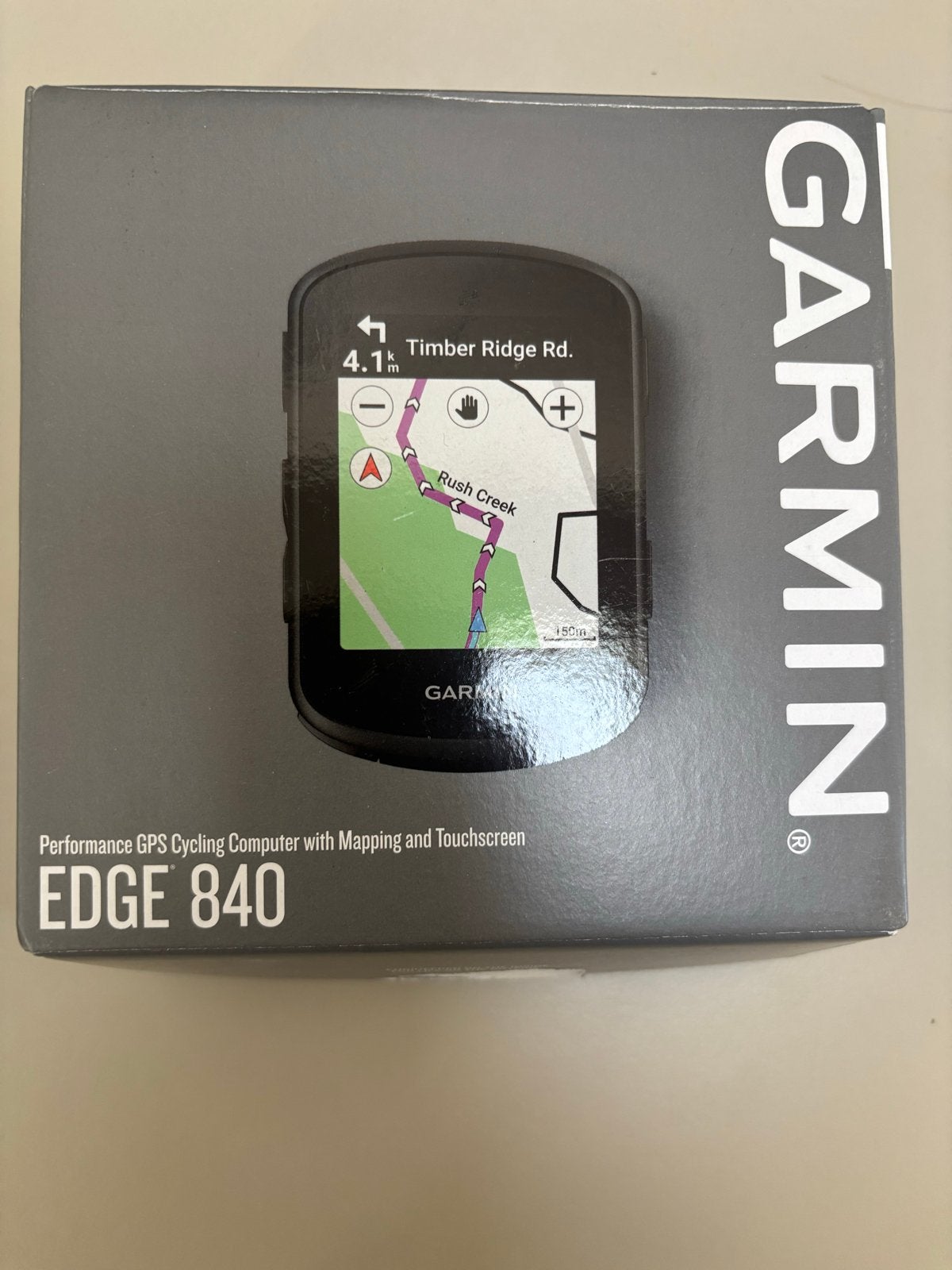 Garmin Edge 840 GPS Fietscomputer met Touchscreen, Fietsen en Brommers, Fietsaccessoires | Fietscomputers, Ophalen of Verzenden