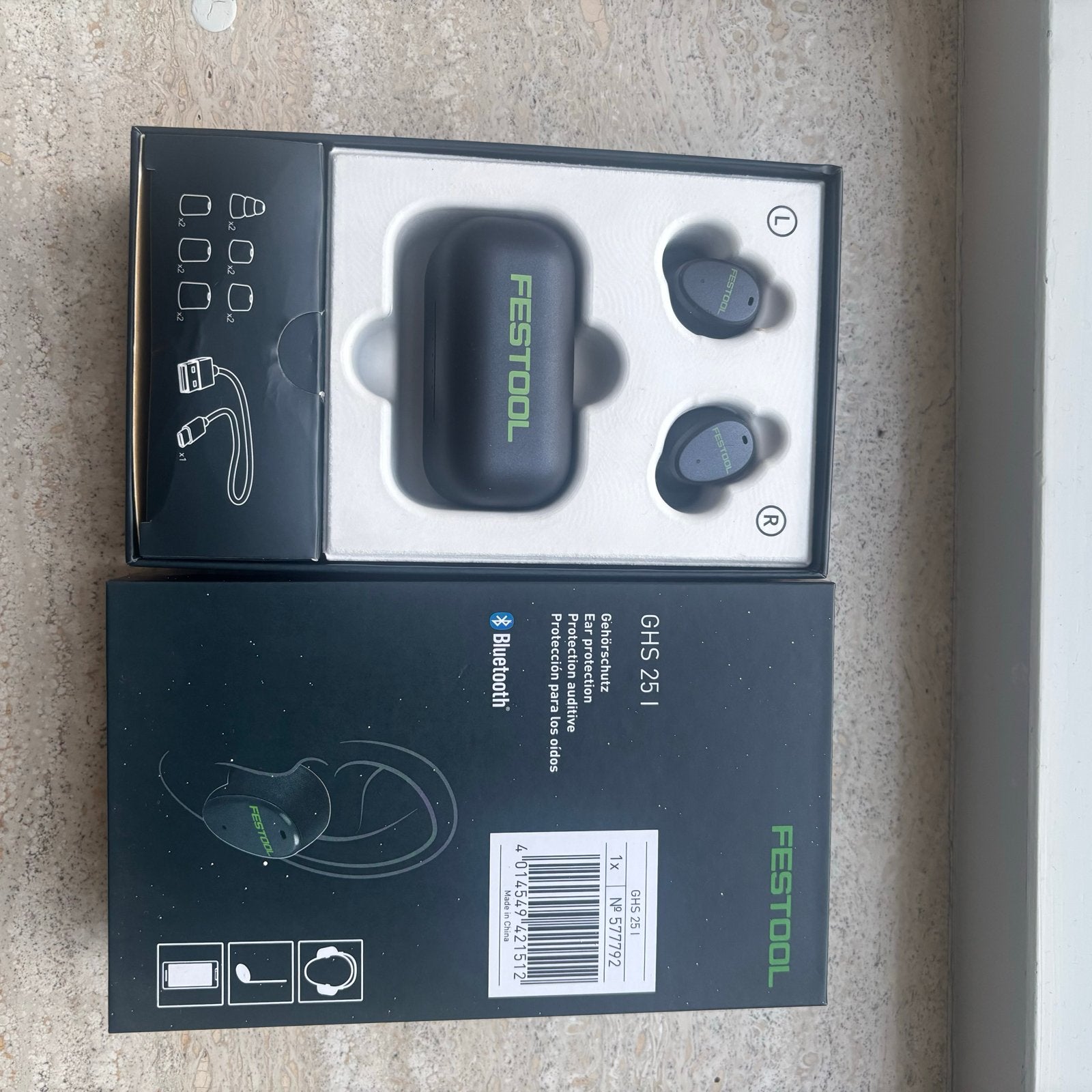 Festool GHS 25 I Bluetooth Gehoorbescherming Oordopjes, Overige merken, Bluetooth, Gehoorbeschermer, Nieuw