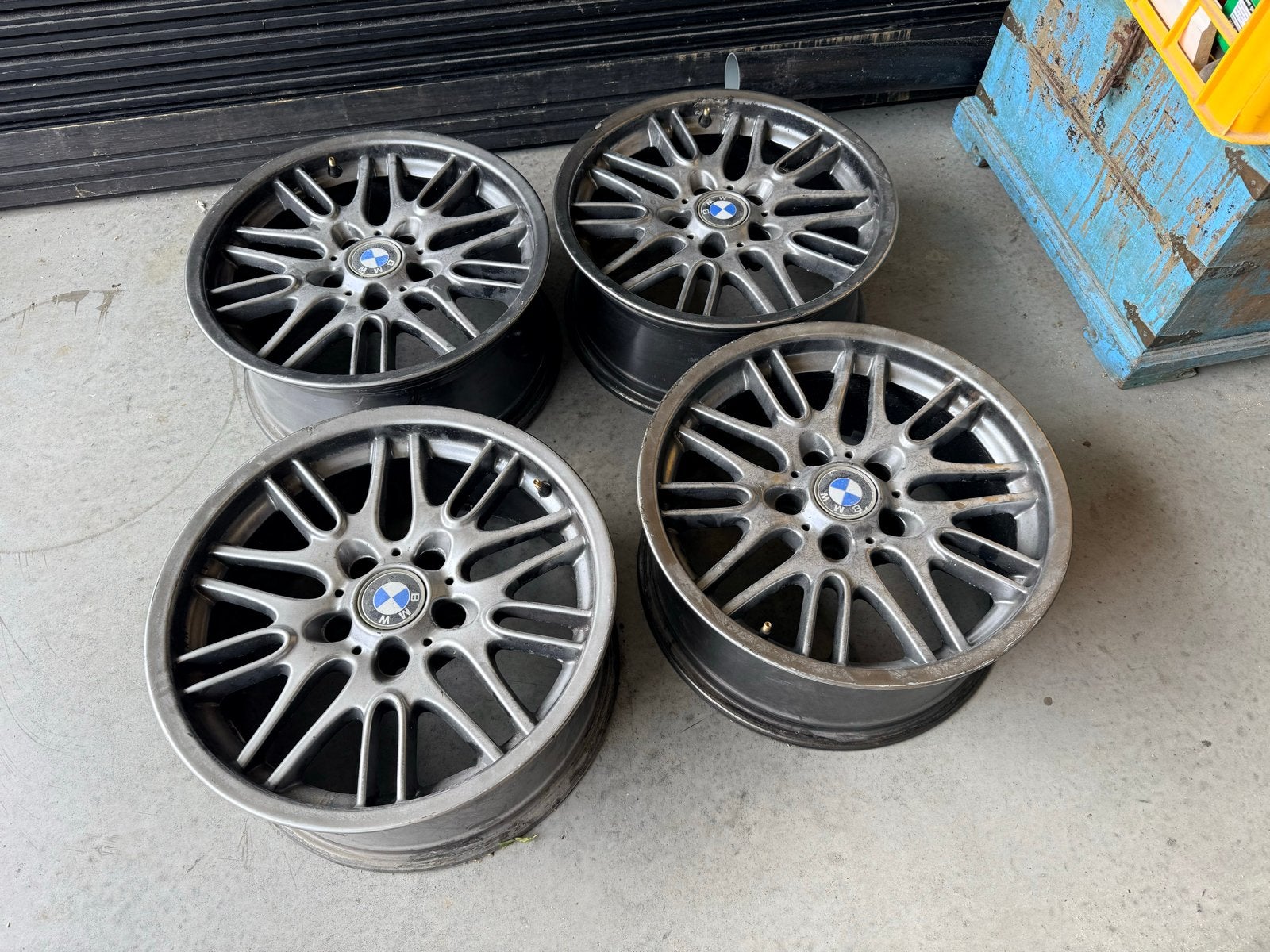 BMW Velgen 7.5J x 17 inch, Ophalen, Gebruikt, Velg(en), 17 inch