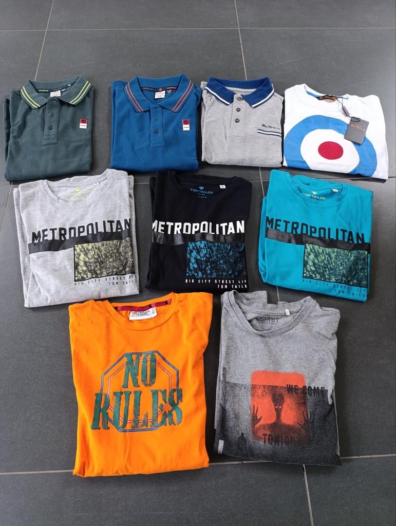 9 Nieuwe Lange Mouwen T-shirts Maat 152-158, Nieuw, Ophalen of Verzenden, Vingino, Shirt of Longsleeve