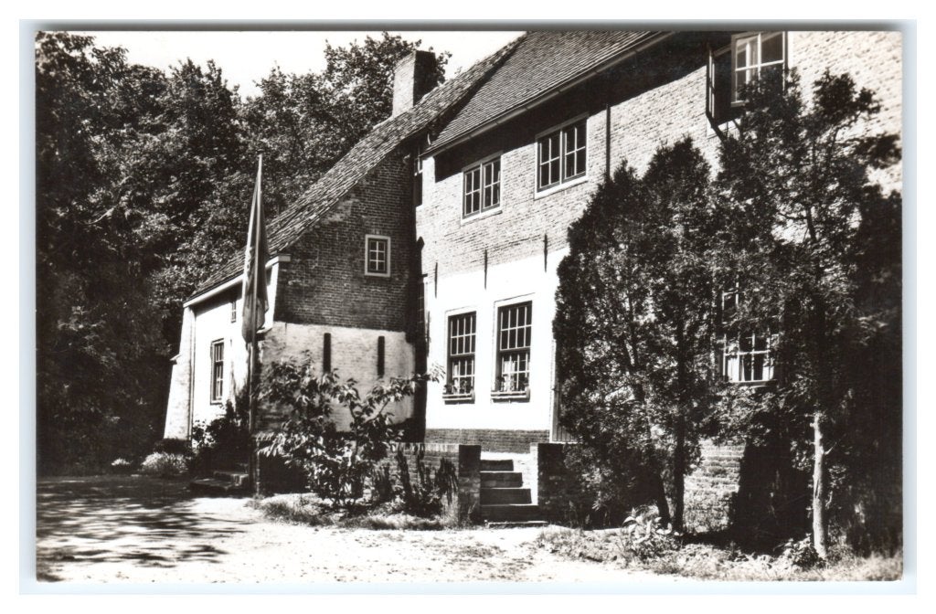 Oostvoorne, Jeugdherberg "Overburgh", Ophalen of Verzenden, 1940 tot 1960, Gelopen, Zuid-Holland