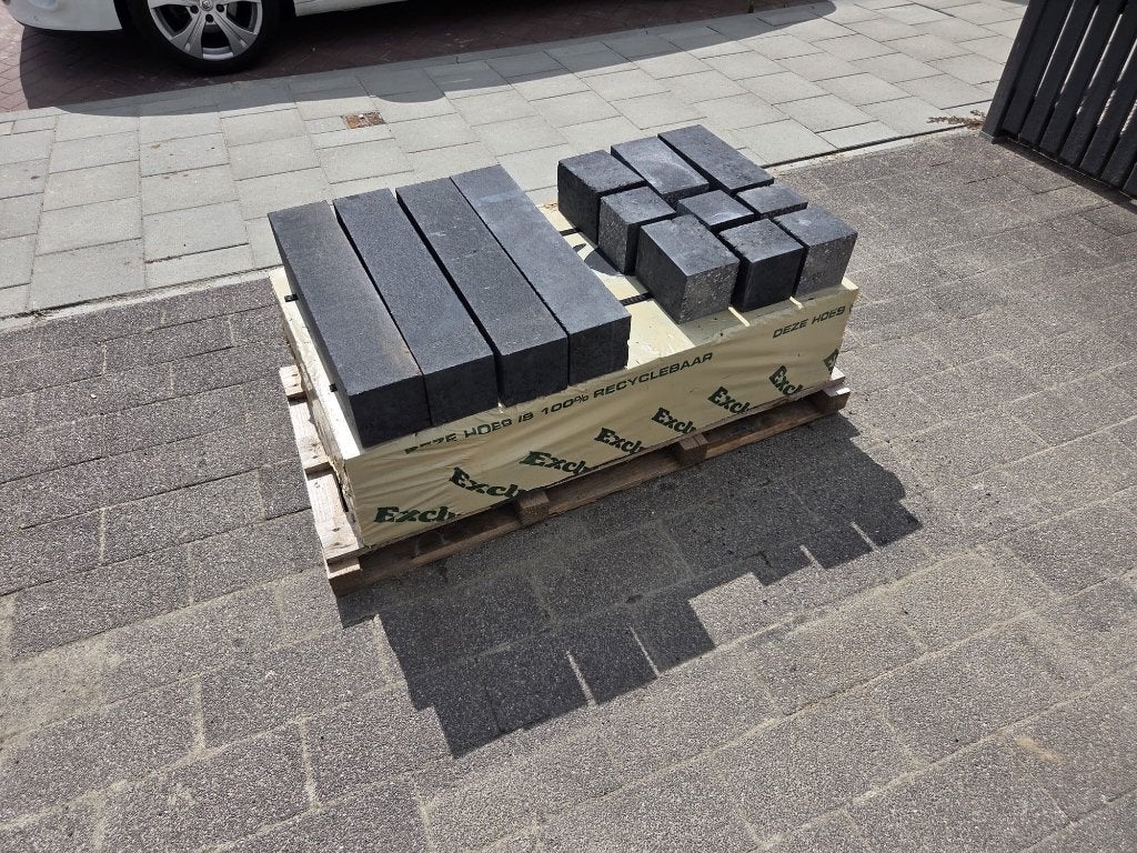 Nieuwe stapelblokken 12x12x60cm Nero, Ophalen, Blok, Nieuw, Minder dan 25 cm