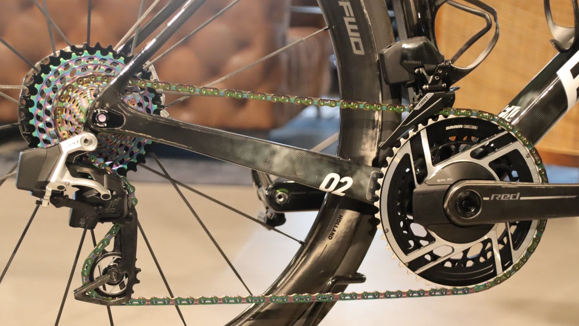 Factor O2 vam Sram Red Maat 58cm, Fietsen en Brommers, Fietsen | Racefietsen, Overige merken, Carbon, -, -