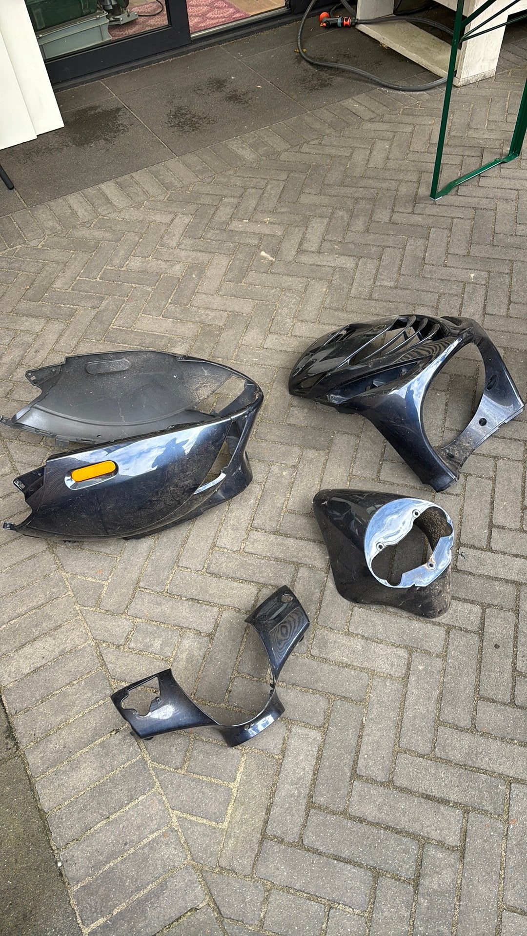 Zip kappenset, Ophalen of Verzenden, Gebruikt, Kap, Piaggio