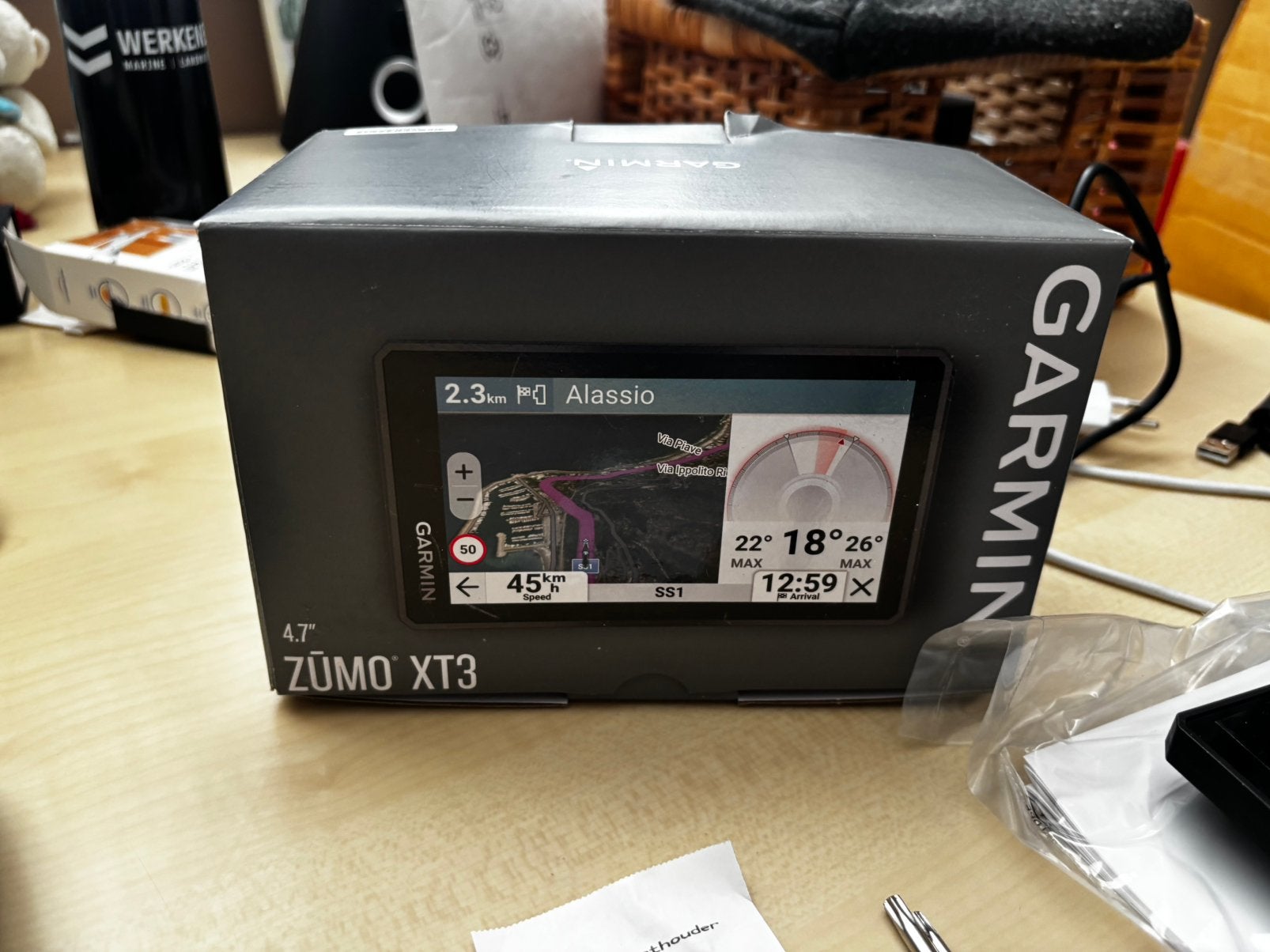 Garmin Zumo XT3  Voor Slimme motorrijder (dus niet voor mij), Ophalen, Zo goed als nieuw