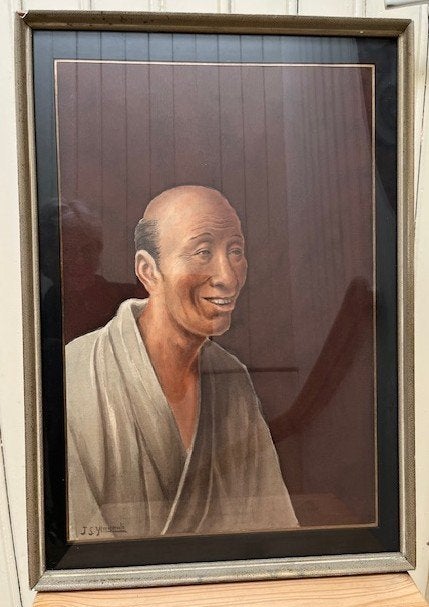 Aquarel van J.S. Yamamoto, Ophalen of Verzenden