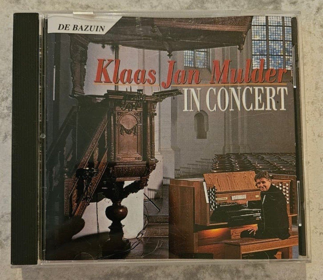 Klaas Jan Mulder – In Concert (De Bazuin) | Orgelsolo, Ophalen of Verzenden, Gebruikt, Overige typen