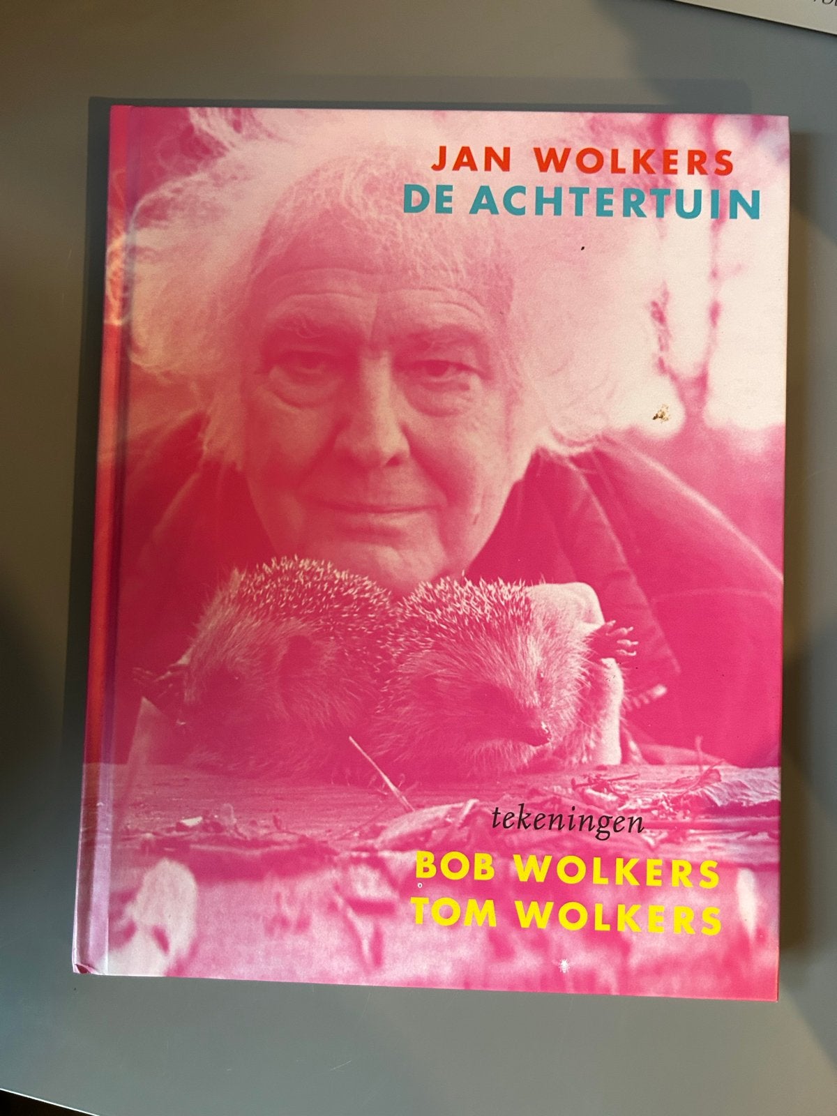 Jan Wolkers - De Achtertuin (Hardcover), Boeken, Ophalen of Verzenden, Gelezen, Nederland