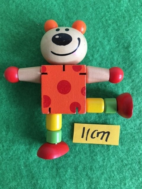 5 Leuke buig-poppetjes, Ophalen of Verzenden, Zo goed als nieuw